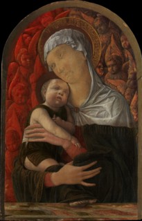 Madonna and Child with Seraphim and Cherubim, ca. 1454. Creator: Andrea Mantegna.