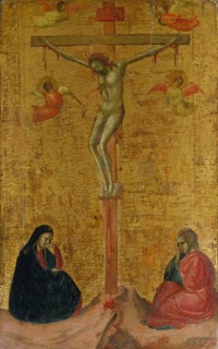 The Crucifixion, ca. 1325-30. Creator: Bernardo Daddi.