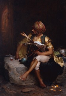 A Bashi-Bazouk, 1875. Creator: Charles Bargue.