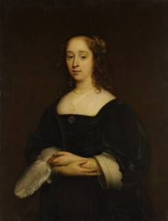 Portrait of a Woman, 1648. Creator: Cornelis Janssens van Ceulen.