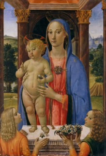 Madonna and Child with Angels. Creator: Cosimo Rosselli.