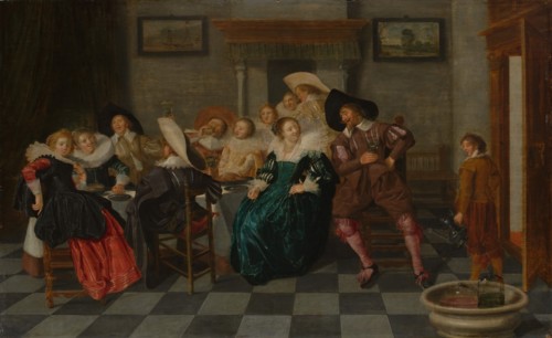 A Banquet, 1628. Creator: Dirck Hals.