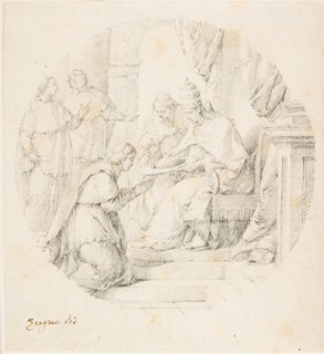 Angelo Maria Querini Created Cardinal by Benedict XIII, 1709-87. Creator: Francesco Zugno.