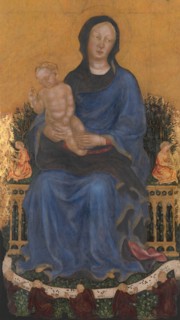 Madonna and Child with Angels. Creator: Gentile da Fabriano.