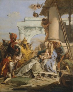 The Adoration of the Magi, late 1750s. Creator: Giovanni Battista Tiepolo.