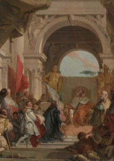 The Investiture of Bishop Harold as Duke of Franconia, ca. 1751-52. Creator: Giovanni Battista Tiepolo.