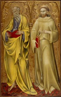 Saints Matthew and Francis, ca. 1435. Creator: Giovanni di Paolo.