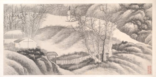 Landscapes of the Twelve Months, ca. 1685. Creator: Gong Xian.