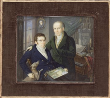 Joseph and Karl August von Klein, ca. 1810-15. Creator: Heinrich Franz Schalck.