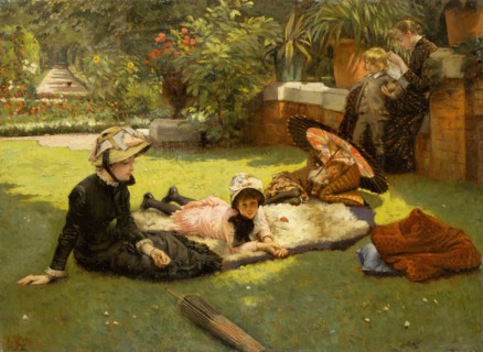 In Full Sunlight (En plein soleil), ca. 1881. Creator: James Tissot.