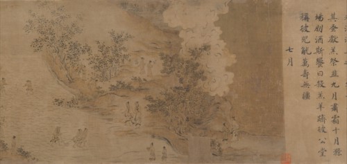 Odes of the State of Bin , mid-12th century. Creator: Ma Hezhi.