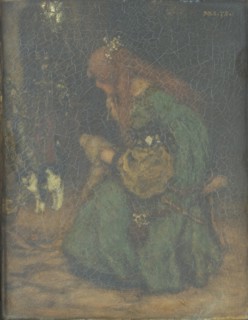 Reverie, 1875. Creator: Matthijs Maris.