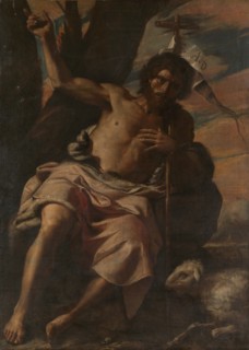 Saint John the Baptist Preaching, ca. 1650. Creator: Mattia Preti.