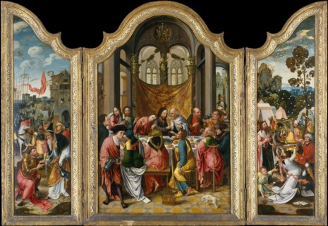 The Last Supper, 1515-20. Creator: Netherlandish (Antwerp Mannerist) Painters (first quarter 16th century).