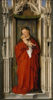 Virgin and Child in a Niche, ca. 1500. Creator: Netherlandish Painter (ca. 1500).