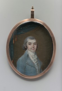 Portrait of a Gentleman, 1798. Creator: Philippe Abraham Peticolas.