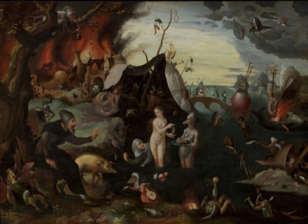 The Temptation of Saint Anthony. Creator: Pieter Huys.