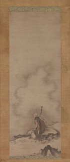 Fenggan, Hanshan, and Shide, first half of the 15th century. Creator: Reisai.