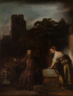 Christ and the Woman of Samaria. Creator: Unknown.