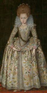 Princess Elizabeth (1596-1662), Later Queen of Bohemia, ca. 1606. Creator: Robert Peake I.
