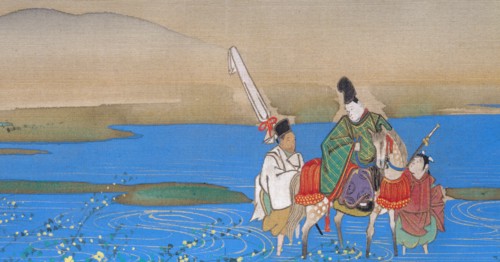 Six Jewel Rivers (Mu-Tamagawa) , ca. 1839. Creator: Sakai Oho.