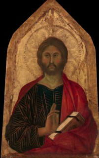 Christ Blessing, ca. 1311. Creator: Segna di Buonaventura.