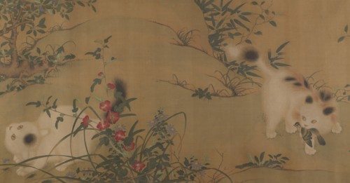 Spring Play in a Tang Garden, 18th century. Creator: Unknown.