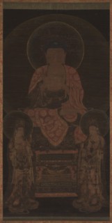 Amitabha triad, ca. 13th century. Creator: Unknown.