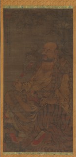 Bhadra, The Sixth Luohan, dated 1345. Creator: Unknown.