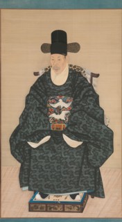 Portrait of Yun Dongseom (1710-1795), ca. 1790-1805. Creator: Unknown.