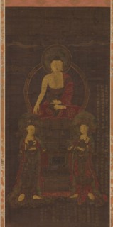 Shakyamuni triad, 1565. Creator: Unknown.
