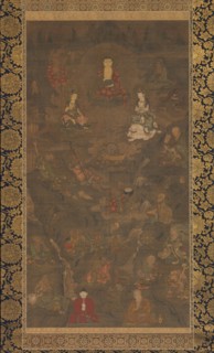 Shaka Triad and the Sixteen Rakan, 14th century. Creator: Unknown.