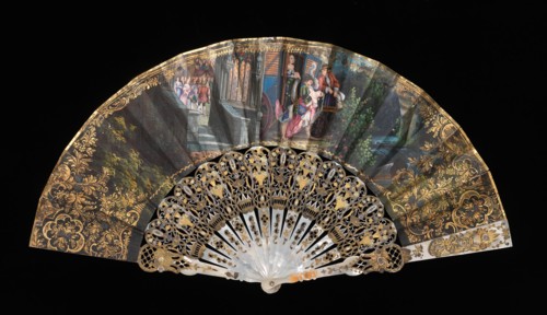 Fan, 1860-69. Creator: Unknown.