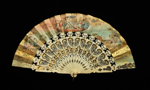 Fan, 1860-70. Creator: Unknown.