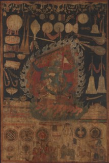 Offerings to the Goddess Palden Lhamo, late 16th century. Creator: Unknown.