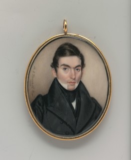 Portrait of a Gentleman, 1834. Creator: Moses B Russell.