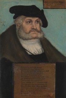Friedrich III (1463-1525), the Wise, Elector of Saxony, 1533. Creator: Lucas Cranach the Elder.