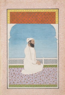 A Holy Man Seated on a Terrace, ca. 1850. Creator: Unknown.