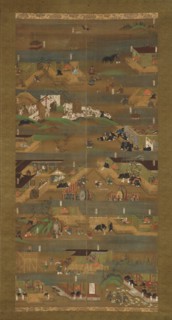 Illustrated Biography of Prince Shotoku (Shotoku Taishi e-den), 14th century. Creator: Unknown.