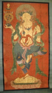 Buddhist Attendant, Possibly a Dakini , late 18th century. Creator: Unknown.