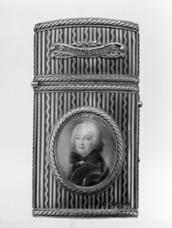 Souvenir with portrait of a man, 1779-80. Creator: Unknown.