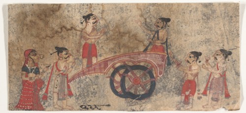 Disputations on a Chariot, 1650-60. Creator: Unknown.