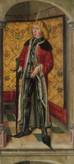 Saint George and Saint Sebastian, ca. 1480. Creator: Unknown.