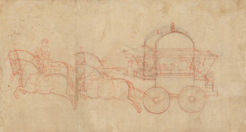 War Chariot, mid-19th century. Creator: Unknown.