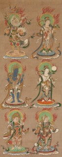 Twelve Deva Kings (Juniten), 16th century. Creator: Unknown.