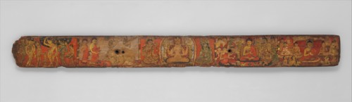 Book Cover from a Manuscript of the Ashtasahasrika Prajnaparamita Sutra, 10th-11th century. Creator: Unknown.