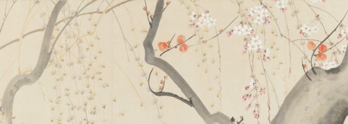 Flowers of the Four Seasons, 1815. Creator: After Sakai H?itsu (Japanese, 1761-1828).