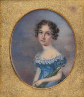 Sarah Ann Beck, ca. 1818. Creator: Anna Claypoole Peale.