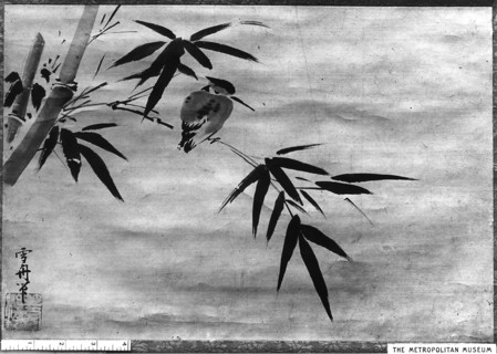 Bird and Bamboo. Creator: Sesshû Toyô.