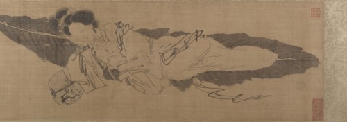 Beauty Sleeping on a Banana Leaf. Creator: Tang Yin.